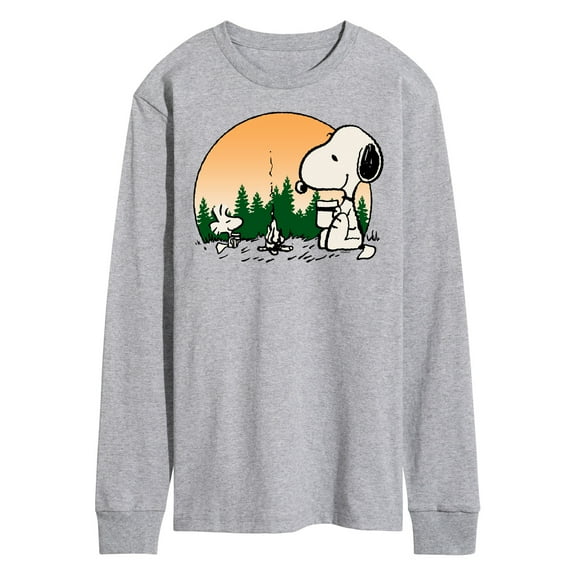 Peanuts - Campfire Mugs - Men's Long Sleeve T-Shirt