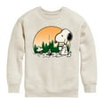 thumbnail image 1 of Peanuts - Campfire Mugs - Toddler & Youth Crewneck Fleece Sweatshirt, 1 of 5