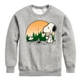 thumbnail image 1 of Peanuts - Campfire Mugs - Toddler & Youth Crewneck Fleece Sweatshirt, 1 of 6
