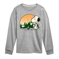 thumbnail image 1 of Peanuts - Campfire Mugs - Toddler & Youth Long Sleeve Graphic T-Shirt, 1 of 6