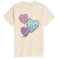 thumbnail image 1 of Peanuts - Candy Hearts Snoopy Short Sleeve Graphic T-Shirt, 1 of 6