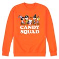 thumbnail image 1 of Peanuts - Candy Squad - Men's Crew Neck Fleece Pullover, 1 of 1