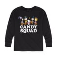 thumbnail image 1 of Peanuts - Candy Squad - Toddler And Youth Long Sleeve Graphic T-Shirt, 1 of 6