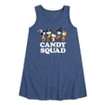 thumbnail image 1 of Peanuts - Candy Squad - Toddler and Youth Girls A-line Dress, 1 of 6