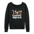 thumbnail image 1 of Peanuts - Candy Squad - Women's Lightweight French Terry Long Sleeve Shirt, 1 of 6