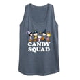 thumbnail image 1 of Peanuts - Candy Squad - Women's Racerback Tank Top, 1 of 6