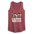 thumbnail image 1 of Peanuts - Candy Squad - Women's Racerback Tank Top, 1 of 6