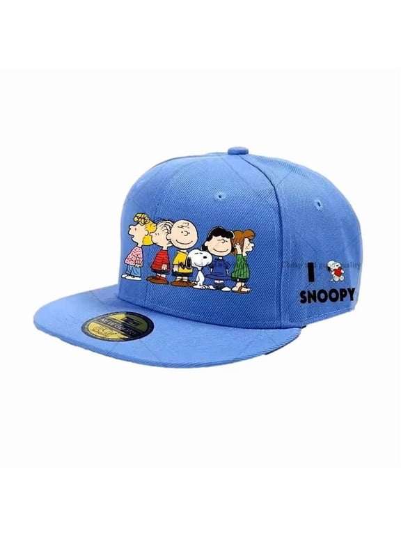 Peanuts Cartoon Group Adjustable Snapback Adult Baseball Cap Hat