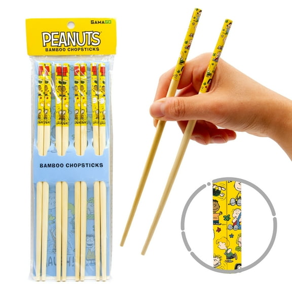 Peanuts Cast Chopsticks (Set of 4)