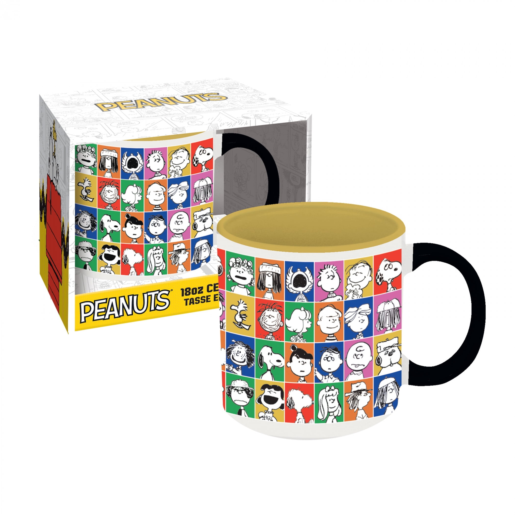 Peanuts Faces 18oz Ceramic Mug