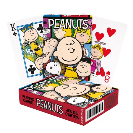 AQUARIUS Peanuts Charlie Brown Playing Cards