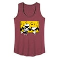 thumbnail image 1 of Peanuts - Charlie And Snoopy Dance Time - Women's Racerback Tank Top, 1 of 6