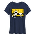 thumbnail image 1 of Peanuts - Charlie And Snoopy Dance Time - Women's Short Sleeve Graphic T-Shirt, 1 of 6