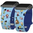 thumbnail image 1 of Peanuts Charlie Brown Christmas HD Watch Band for Apple Watch - 42/44/45/49mm(46mm Series 10/11) Short Dancing Scene by Affinity Bands, 1 of 3