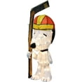 Peanuts Charlie Brown Christmas Hockey Team Holiday Outdoor LED Yard
