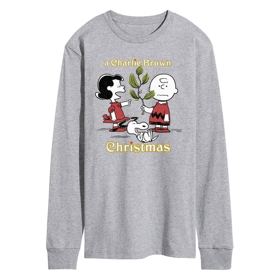 Peanuts - Charlie Brown Christmas Tree Long Sleeve Graphic T-Shirt