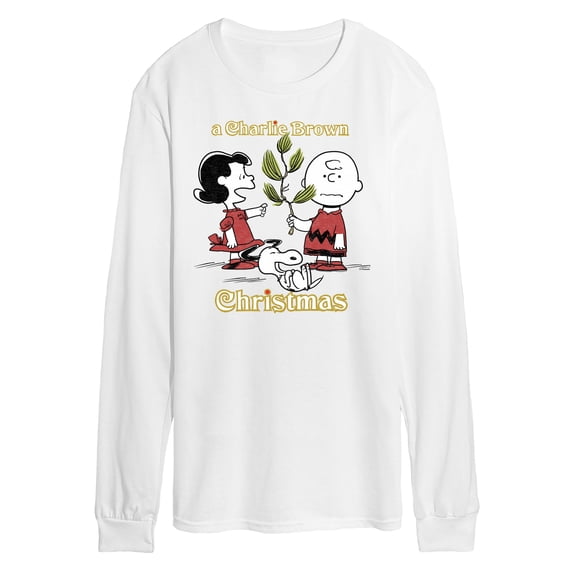 Peanuts - Charlie Brown Christmas Tree Long Sleeve Graphic T-Shirt