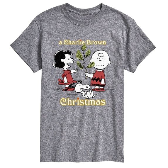 Peanuts - Charlie Brown Christmas Tree Short Sleeve Graphic T-Shirt