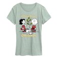 thumbnail image 1 of Peanuts - Charlie Brown Christmas Tree - Women's Short Sleeve Graphic T-Shirt, 1 of 4