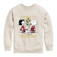 thumbnail image 1 of Peanuts - Charlie Brown Christmas Tree Graphic Long Sleeve Fleece Sweatshirt, 1 of 5