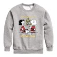 thumbnail image 1 of Peanuts - Charlie Brown Christmas Tree Graphic Long Sleeve Fleece Sweatshirt, 1 of 5
