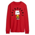 thumbnail image 1 of Peanuts - Charlie Brown Extrovert - Men's Long Sleeve Graphic T-Shirt, 1 of 4