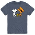 thumbnail image 1 of Peanuts - Charlie Brown Flags - Men's Short Sleeve Graphic T-Shirt, 1 of 6