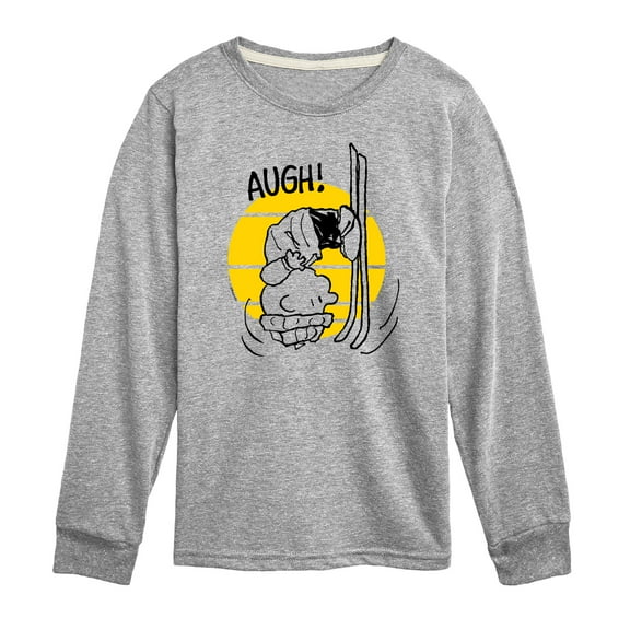 Peanuts - Charlie Brown Flip - Toddler & Youth Long Sleeve Graphic T-Shirt