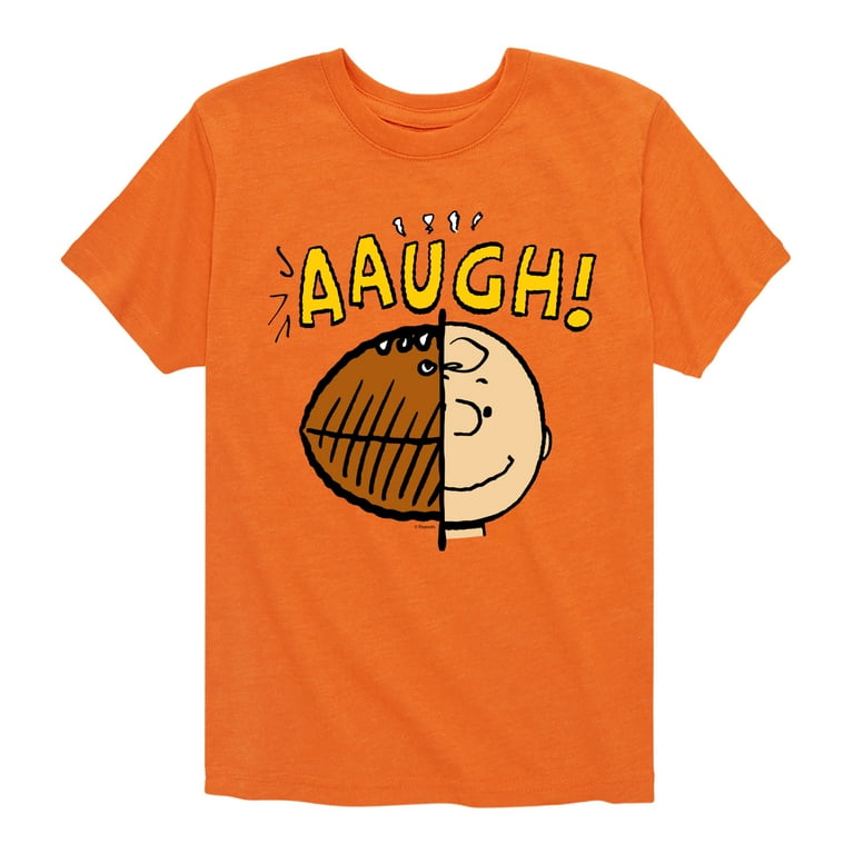 Peanuts Charlie Brown Half Football Head Toddler And Youth