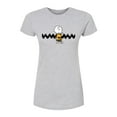 thumbnail image 1 of Peanuts - Charlie Brown - Juniors Fitted Graphic T-Shirt, 1 of 5