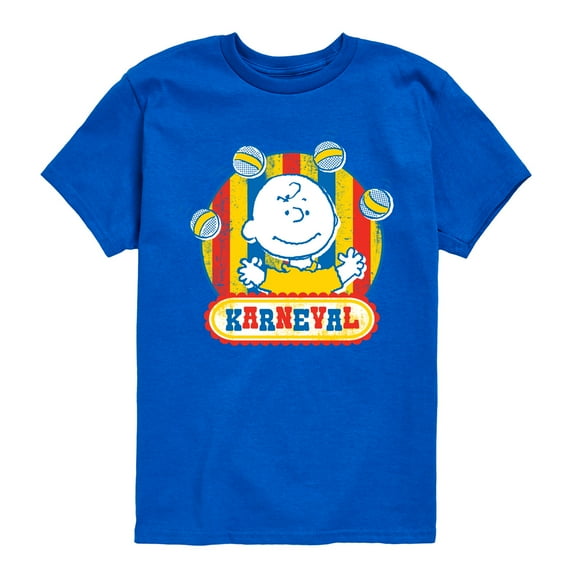 Peanuts - Charlie Brown Karneval - Toddler & Youth Short Sleeve Graphic T-Shirt