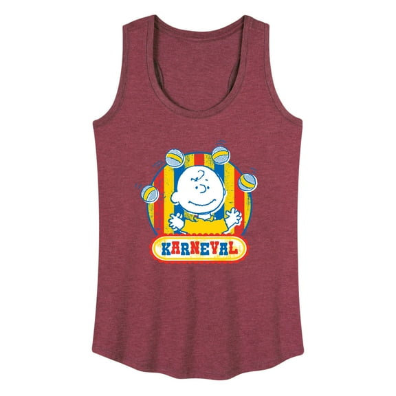 Peanuts - Charlie Brown Karneval - Women's Racerback Tank Top