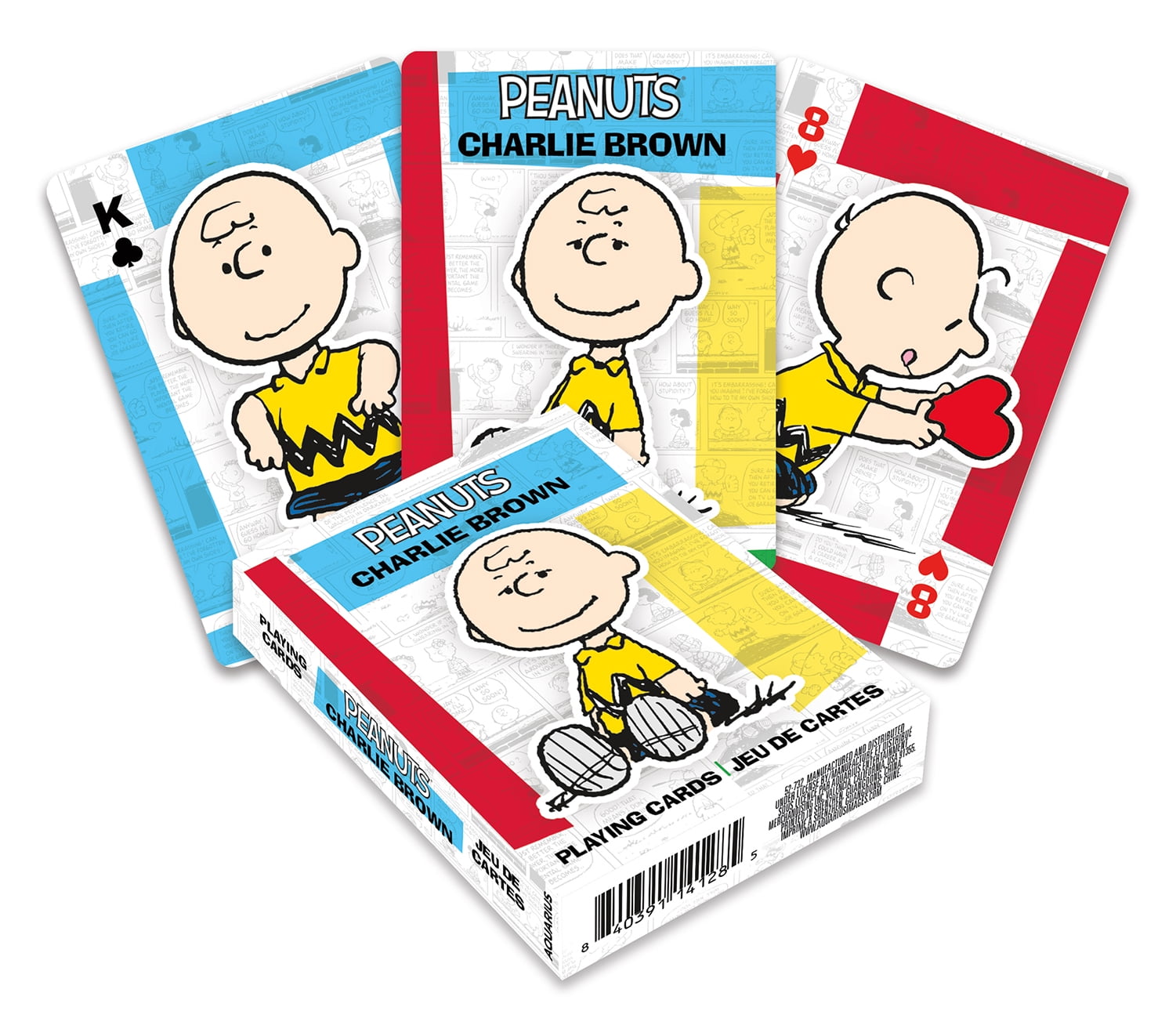 NMR DISTRIBUTION Peanuts Charlie Brown Playing Cards