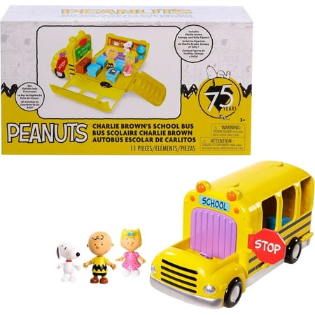 Peanuts Charlie Brown School Bus