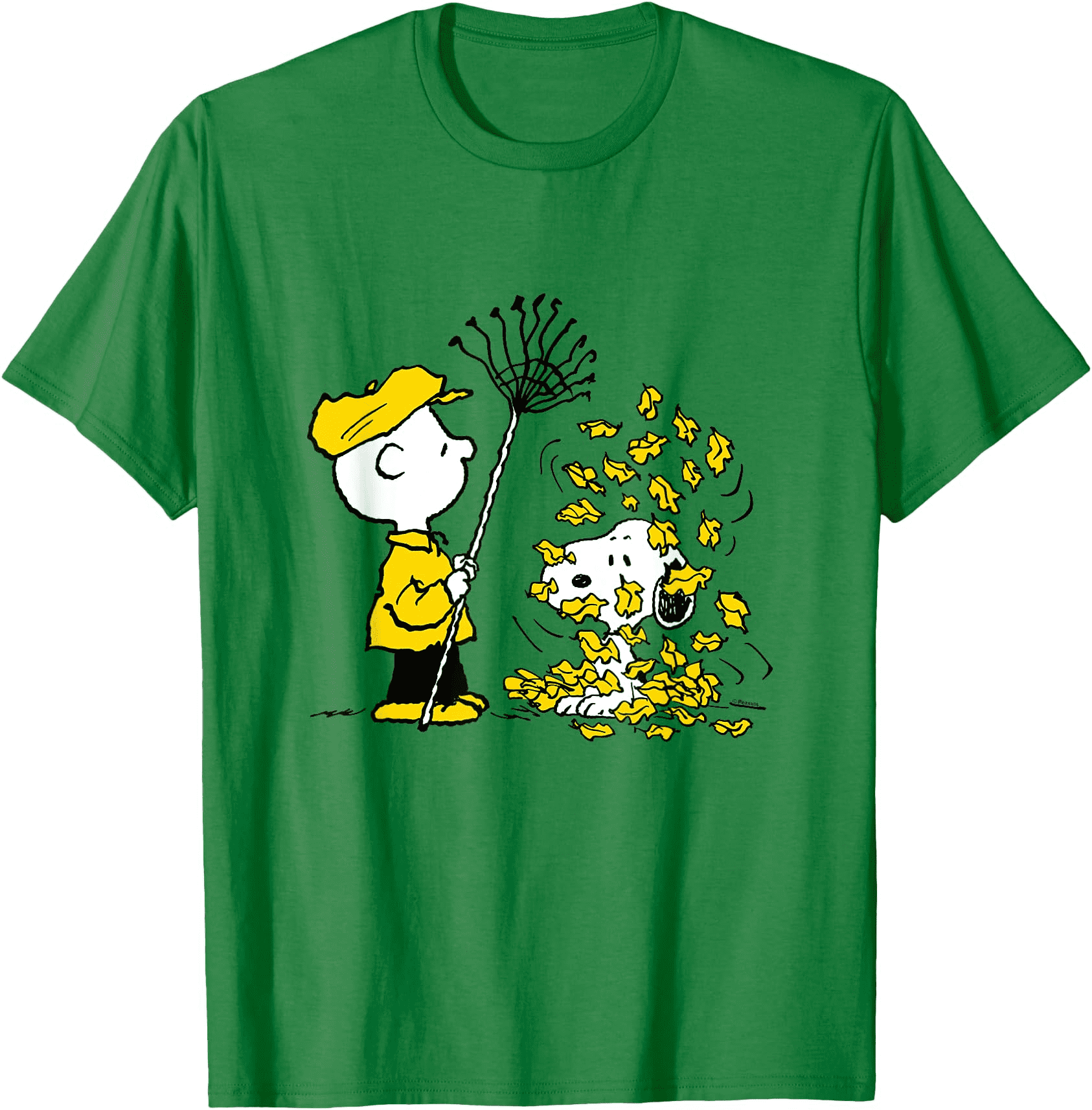 Peanuts Charlie Brown Snoopy Fall Leave