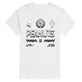 thumbnail image 1 of Peanuts - Charlie Brown Soccer Jersey - Men's Short Sleeve Graphic T-Shirt, 1 of 5