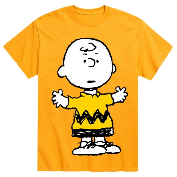 Peanuts - Charlie Brown Standing- Men's Short Sleeve Graphic T-Shirt