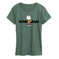 thumbnail image 1 of Peanuts - Charlie Brown - Women's Short Sleeve Graphic T-Shirt, 1 of 5