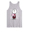 thumbnail image 1 of Peanuts - Charlie Brown Xoxo - Men's Jersey Tank Top, 1 of 5