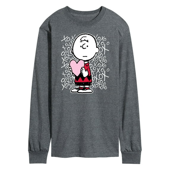Peanuts - Charlie Brown Xoxo - Men's Long Sleeve T-Shirt