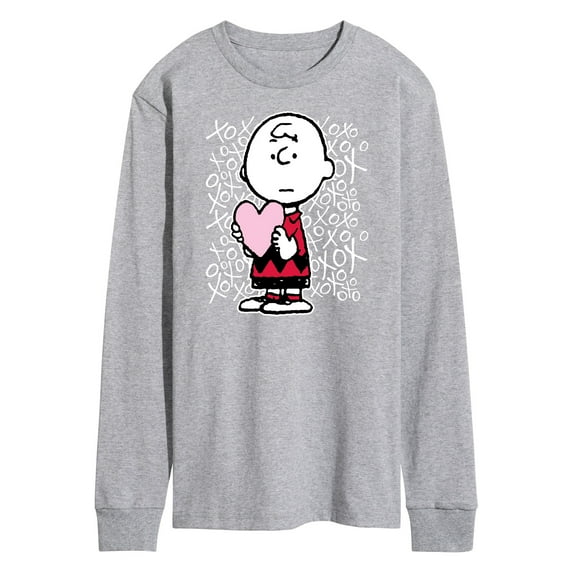 Peanuts - Charlie Brown Xoxo - Men's Long Sleeve T-Shirt