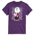 thumbnail image 1 of Peanuts - Charlie Brown Xoxo - Men's Short Sleeve Graphic T-Shirt, 1 of 5