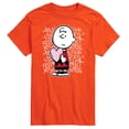 thumbnail image 1 of Peanuts - Charlie Brown Xoxo - Men's Short Sleeve Graphic T-Shirt, 1 of 6