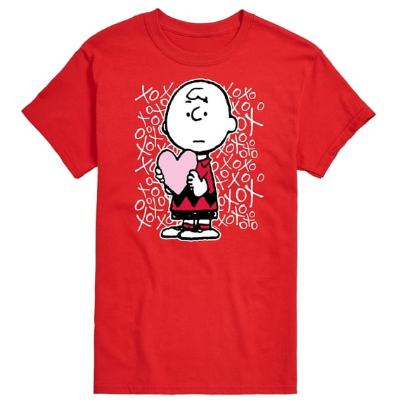 Peanuts - Charlie Brown Xoxo - Men's Short Sleeve Graphic T-Shirt