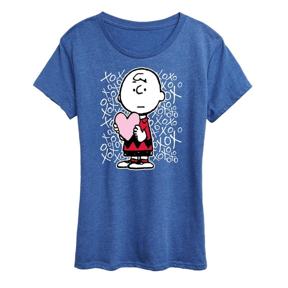 Peanuts - Charlie Brown Xoxo - Women's Short Sleeve Graphic T-Shirt