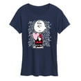 thumbnail image 1 of Peanuts - Charlie Brown Xoxo - Women's Short Sleeve Graphic T-Shirt, 1 of 6