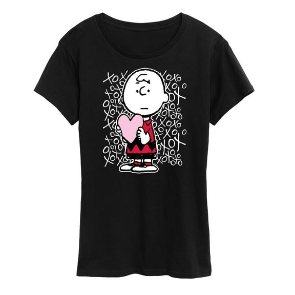 Peanuts - Charlie Brown Xoxo - Women's Short Sleeve Graphic T-Shirt