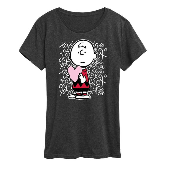 Peanuts - Charlie Brown Xoxo - Women's Short Sleeve Graphic T-Shirt