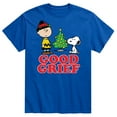 thumbnail image 1 of Peanuts - Charlie Brown and Snoopy Good Grief - Men's Short Sleeve Graphic T-Shirt, 1 of 6