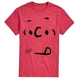 thumbnail image 1 of Peanuts - Charlie Face - Men's Short Sleeve Graphic T-Shirt, 1 of 5